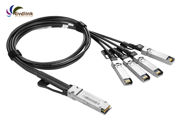 Кабель присоединения QSFP-4SFP10G-CU5M 16.4ft QSFP к 4 SFP+ сразу