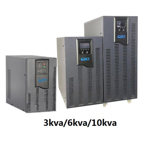 3KVA - 15KVA Outdoor UPS Battery Backup Armenia Led / Lcd Ups Power Supply