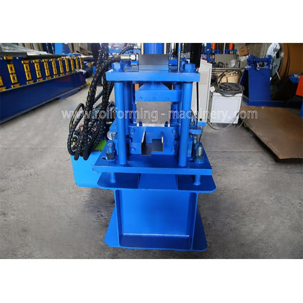 Steel Metal Door Frame Roll Forming Machine 18 Meter / Min