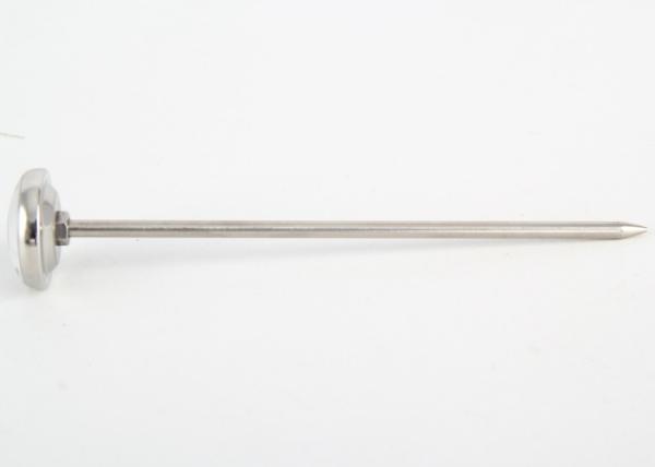5 Inch Probe Pocket Type Bimetallic Food Thermometer For Meat Milk / Bbq