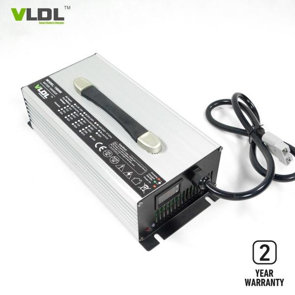 ROHS 48 Volt 25 Amp Battery Charger With LCD Display Charging Status