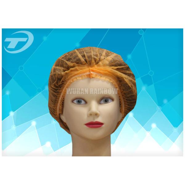 La catégorie médicale 21" les chapeaux chirurgicaux jetables d'agrafe ronde/CE a