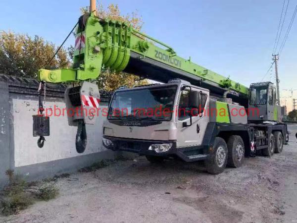 Grene pliante Zoomlion 70 tonnes pour le levage en état rénové Utilisé 4 Numéro d'arbre