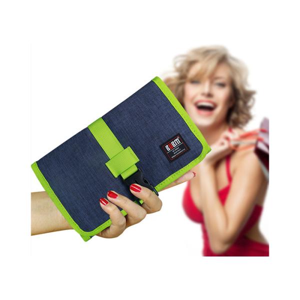 Hard Drive Cables Organizer Bag USB Flash Drives Travel Folding Bag Digital Storage Bag
