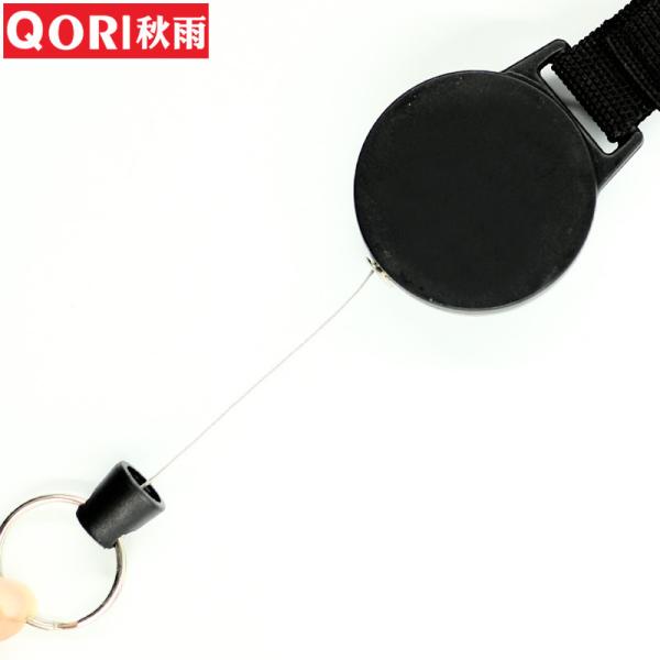 Deyi Badge Reel Heavy Duty Badge Reel Retractable Keychain Carabiner Badge Clip Phone Lanyard ID Badge Holders