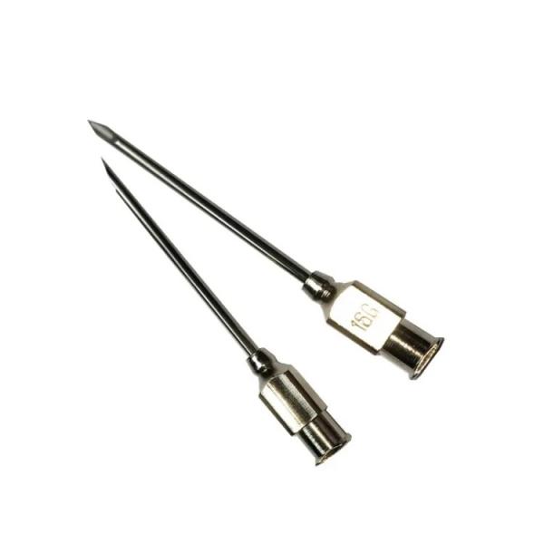 16G 18G Стальные ветеринарные гиподермические иглы одноразовое применение