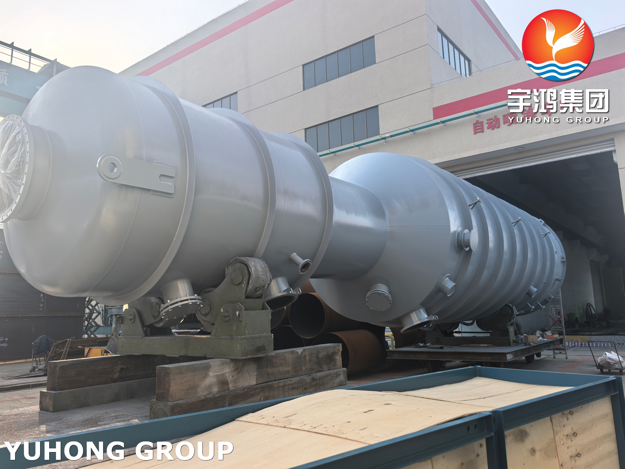 TEMA Heat Exchanger HP LT Preheater Shell and Tube Heat Exchanger Straight Tube Bundle