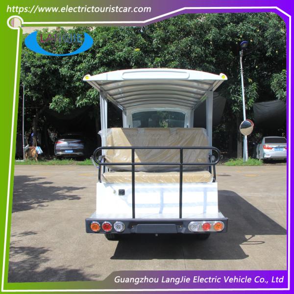 Four Wheel 14 Seats Electric Passenger Vehicle 72V 7.5kw Ac Motor For Park