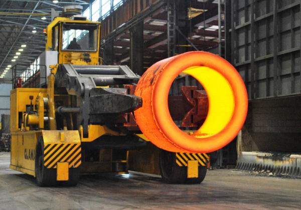 Hot Rolling Scm440 42crmo4 Steel Seamless Ring Used In Production Of Slewing Bearing