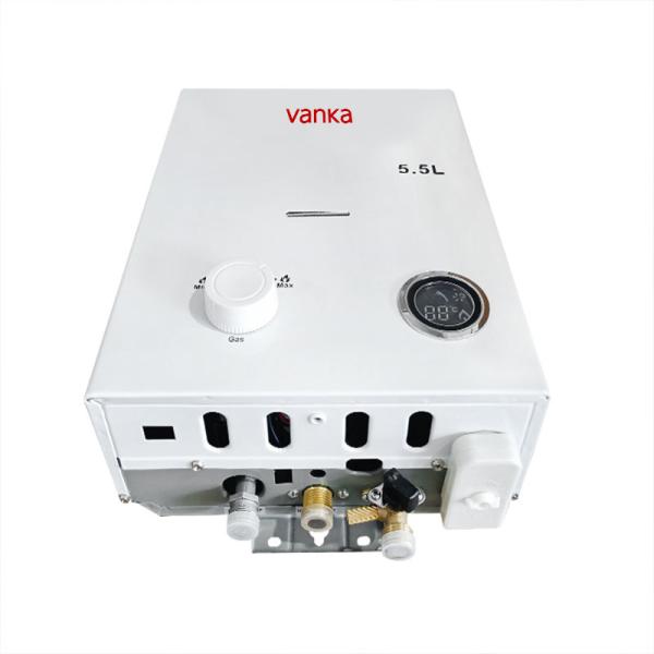 Single Knob Control Instant Heating High Efficiency Flue Gas Water Heater for Home Use