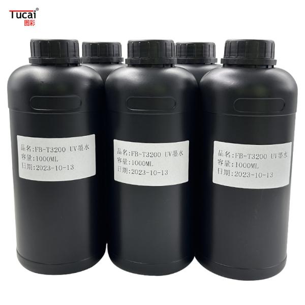 Compatible T3200 Epson UV Ink For Soft Film Acrylic Ceramics Printing
