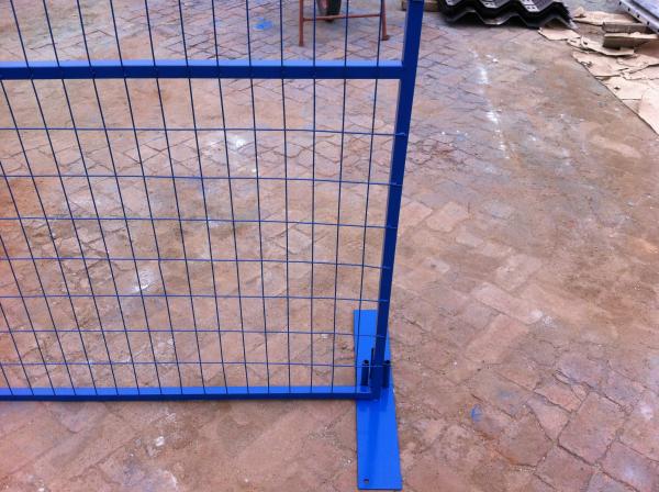 4’H/1220mm*8’W/2430mm canada standard temporary fence for crowd control powder  spacing 3x6 75mm x 100mm*9ga/3.6mm dia