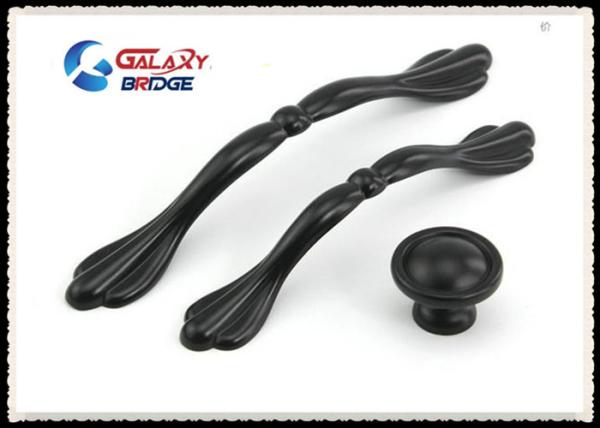 Fashion Kitchen Cupboard Door Handles 192mm Black Kitchen Handles Office Table Drawer Pulls