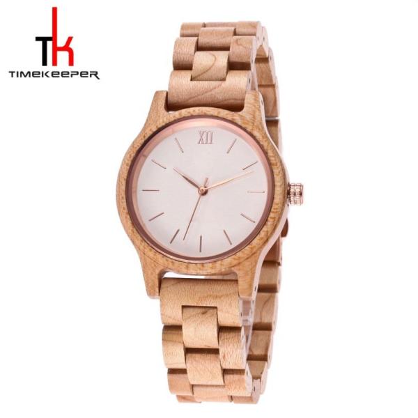 Sandal Modern Wood Watches OEM Charm Original Wood Grain Watches