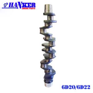 Conjunto ME999368 de Diesel Engine Crankshaft da máquina escavadora de