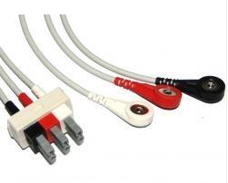 TPU Philips ECG Cables / Lead Shielded Cable 3.6 Metre For All AA- Plug System