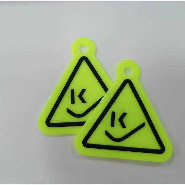 PVC Silicone 3D Rubber Patches Badges Sew On Customized Washable