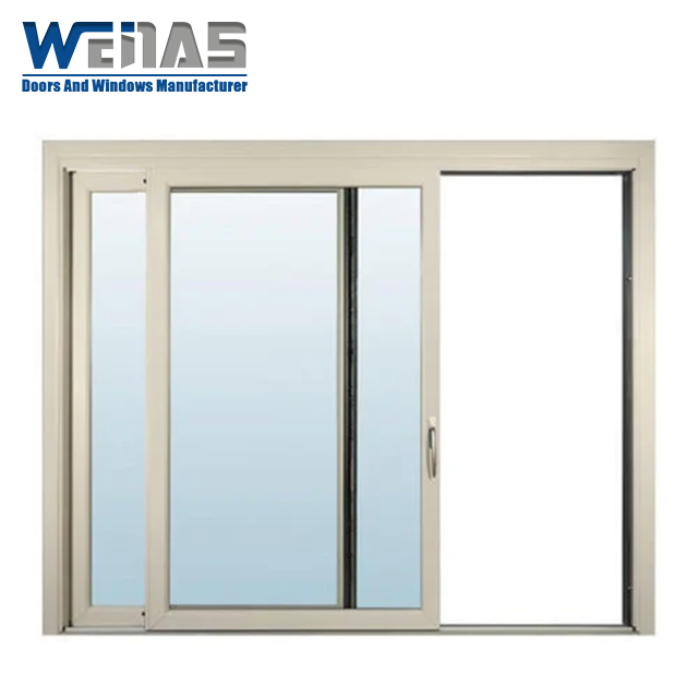 Apartment Or Hotel Aluminum Glass Sliding Window Thermal Insulation Modern Design