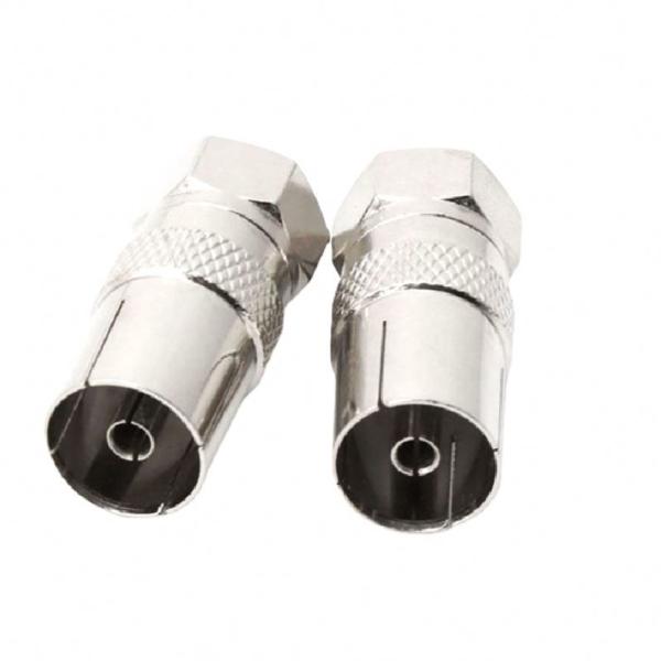 Conector F de conector masculino para conector feminino Adaptadores RF coaxial tipo N