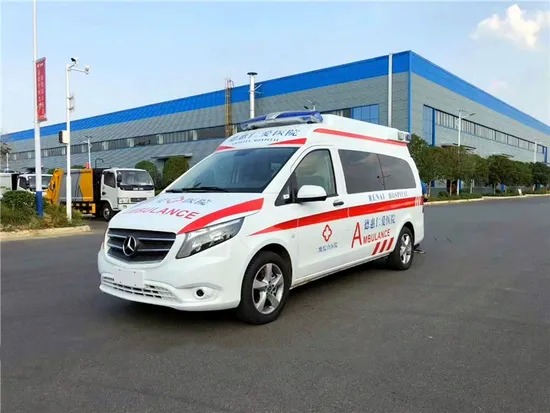 Diesel Gasoline Engine Mercedes Benz Ambulance Airport Hospital ICU Rescue