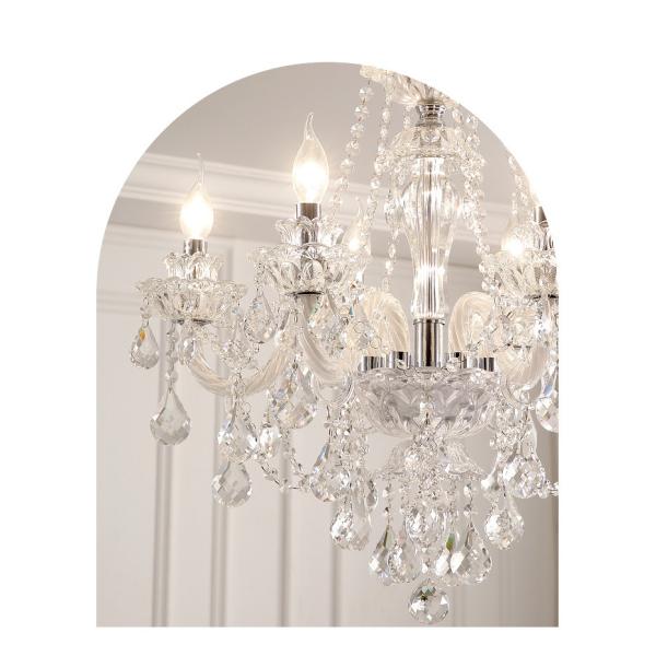 JYLIGHTING Modern Pendant Lights Luxury Crystal Chandelier Hanging Pendant Lamp Crystal Light for Living Room No reviews yet  certified