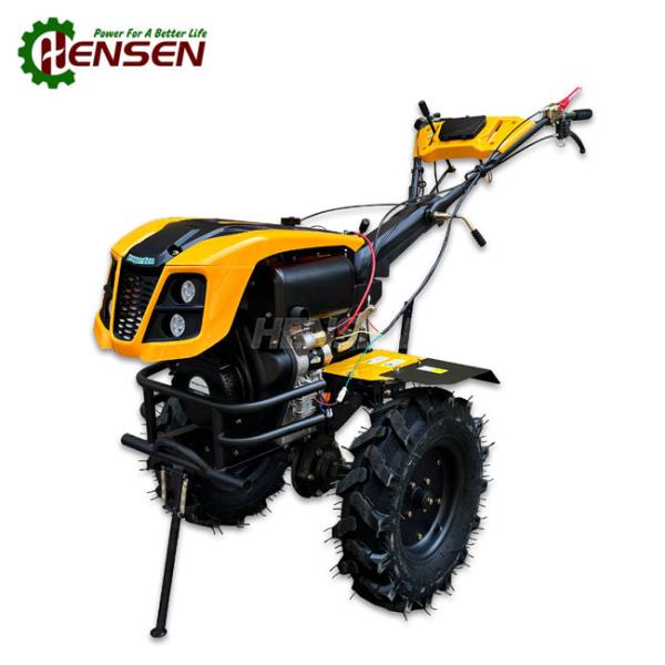 10 HP Mini Tiller Agrícola 80cm-135cm Largura Mini Tiller Diesel