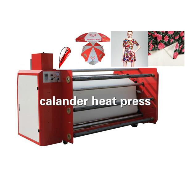 生地のための回転式移動1.8mのカレンダーの印字機