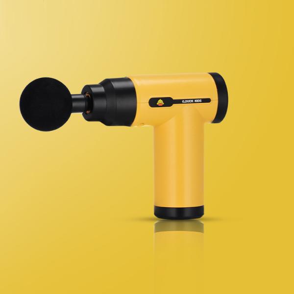 Yellow 4 Heads Fascia Massage Gun Sports Slimming Shaping Massager