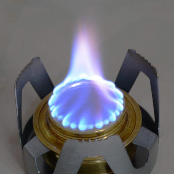 Portable Cooking Mini Spirit Burner for Camping Picnic Folding Aluminum Outdoor Stove
