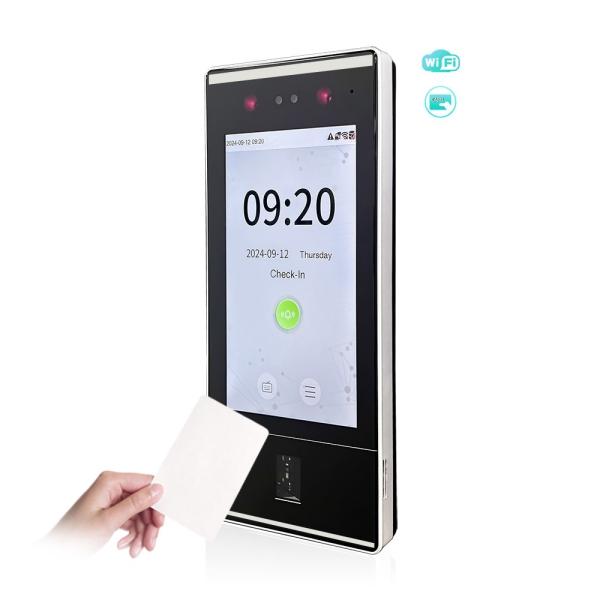 Посещаемость времени распознавания лиц управления доступом водоустойчивая с внутренней камерой двери