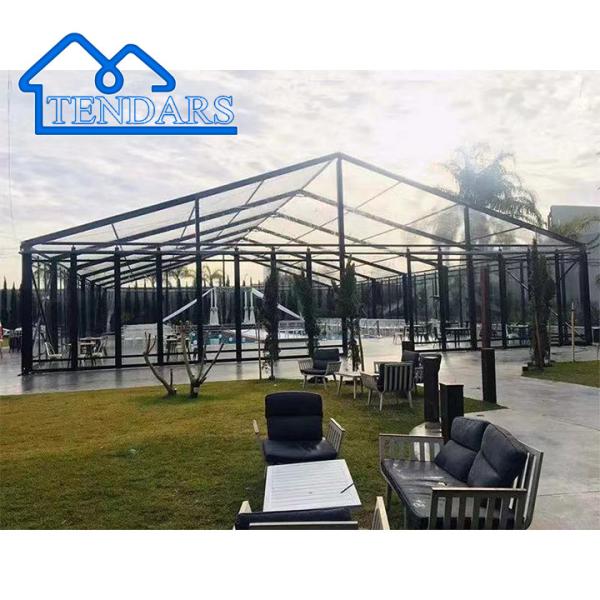 All-Weather Cocktail Party Marquee Tents Hard-Pressed Aluminum Double-Layer Roof Reception Canopy Structure