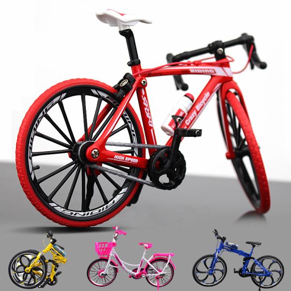 Items Creative Alloy Bicycle Models Ornaments Mini Bicycle Metal Toy Models Collection