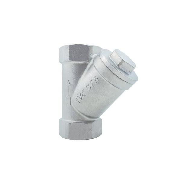 Pressão nominal Pn1.6MPa Aço inoxidável 304 316 Filtro Filtro Fêmea Filtração de fio do tipo Y