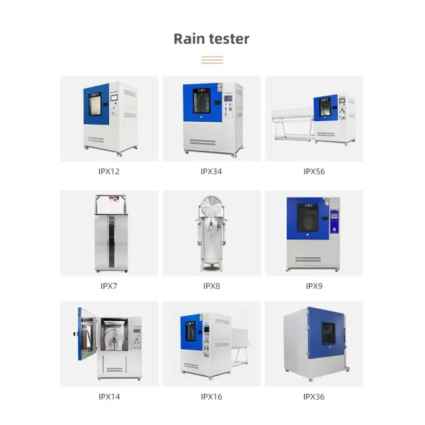 UP-6300 Laboratory IP Water Spray Test Chamber IEC60529 IPX3 IPX4