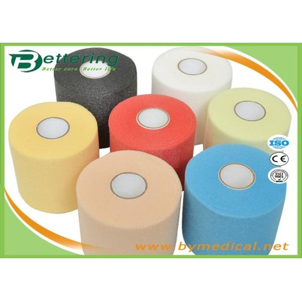 Elastic Adhesive Athletic Underwrap Tape , Polyurethane Medical Foam Tape Breathable