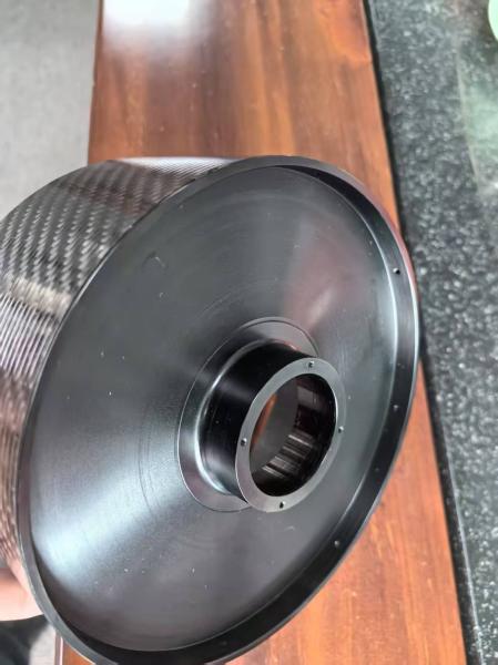 Tubo de fibra de carbono de pared delgada Tamaño personalizado 0,5 mm 1 mm 2 mm, rollo ligero de alta resistencia, OEM y corte CNC disponible