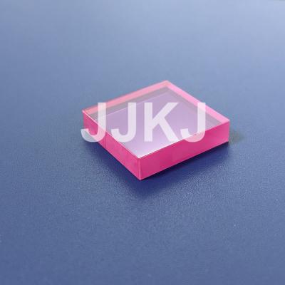 Aplicação a laser Al2O3 Ruby Single Crystal com doping de rubí personalizado