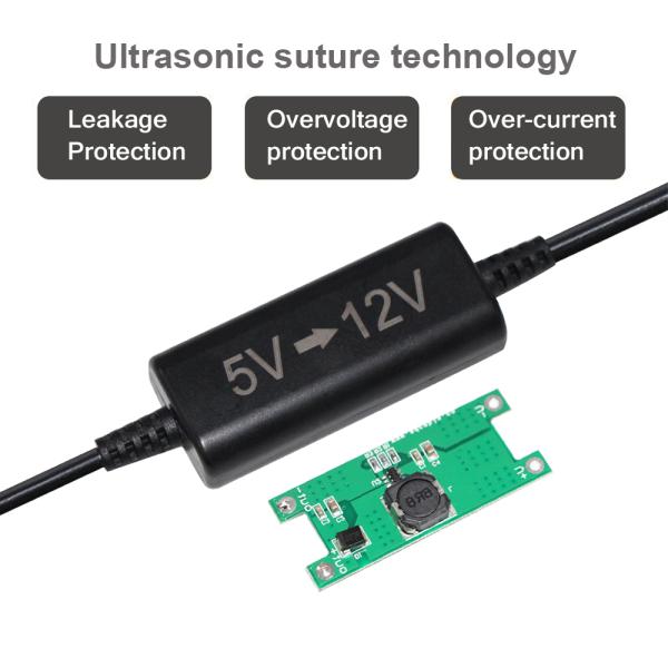 Кабель повышающего преобразователя 5 В на 9 В 12 В USB на DC 5521MM
