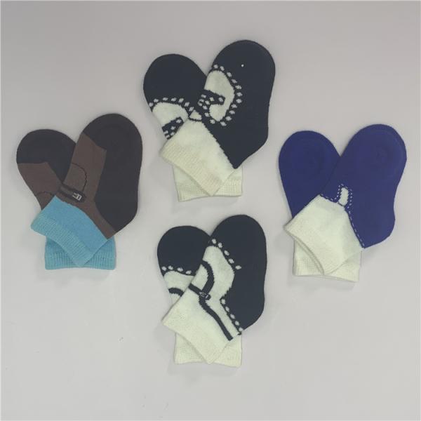7 Days Sample Order Lead Time Support Top Sale Knitted Ankle Socks for Infant Boys