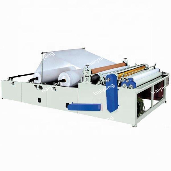 Industrial Automatic PLC Controlled Roll Toilet tissue Paper Slitting and Rewinding Machine