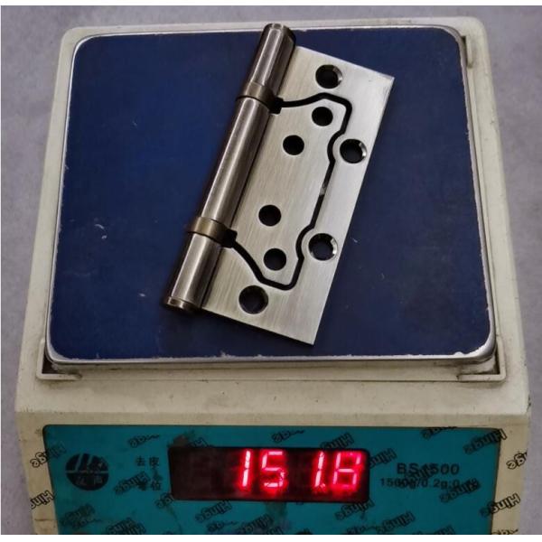 4 Inch Butterfly Gate Hinges , Butterfly Leaf Hinge 2.5mm Thickness