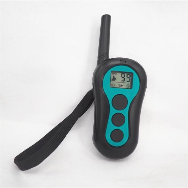 Colar de controle remoto de choque elétrico dos produtos recarregáveis impermeáveis do treinamento do animal de estimação para cães