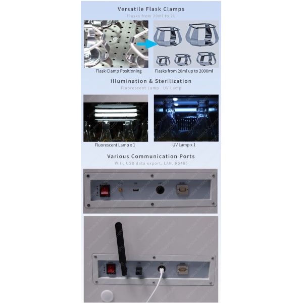 Refrigerated Orbital Laboratory Incubator Shaker ST-208R