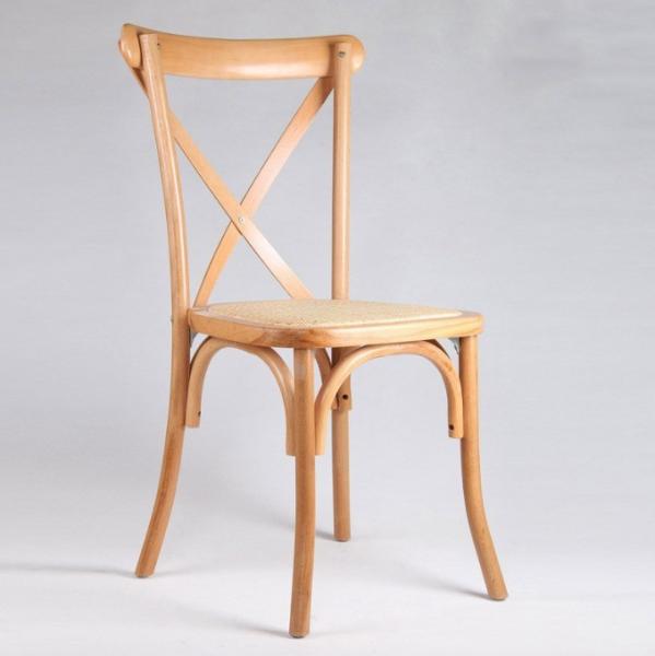 Chaise en rotin pour salle à manger Mariage Chaise en bois moderne en brun/naturel/blanc/vin rouge 25 jours livraison