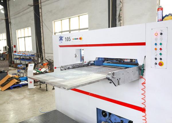 Industrial Die Cutting Embossing Machine , Stainless Die Cut Stamping Machine