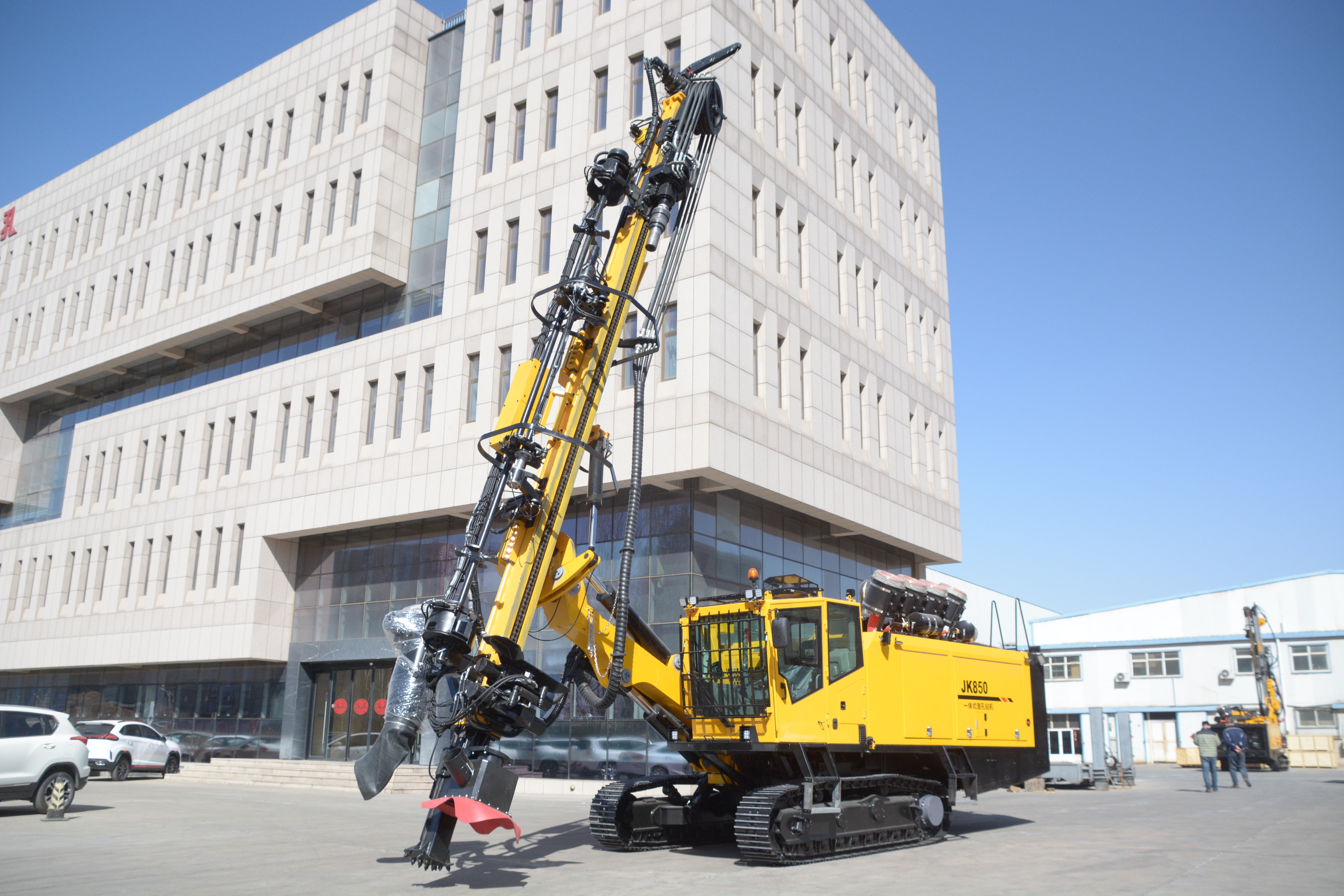 JK850 Hydraulic Rotary Water Well Drilling Rig 850mm Rotary Table for Deep Borehole Engineering