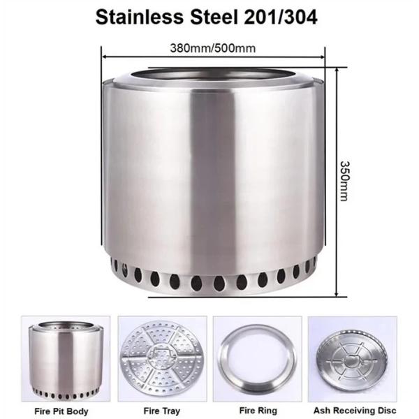 Portable Outdoor Ultralight Camping Cooking Stove 15 Inch Or Customize