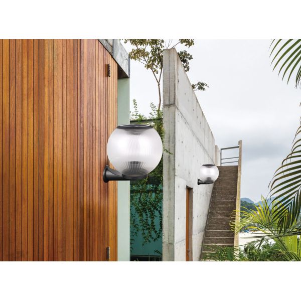 Intelligent Light Control + Remote Control Solar LED Post Light Three Color Modes Waterproof & Rustproof