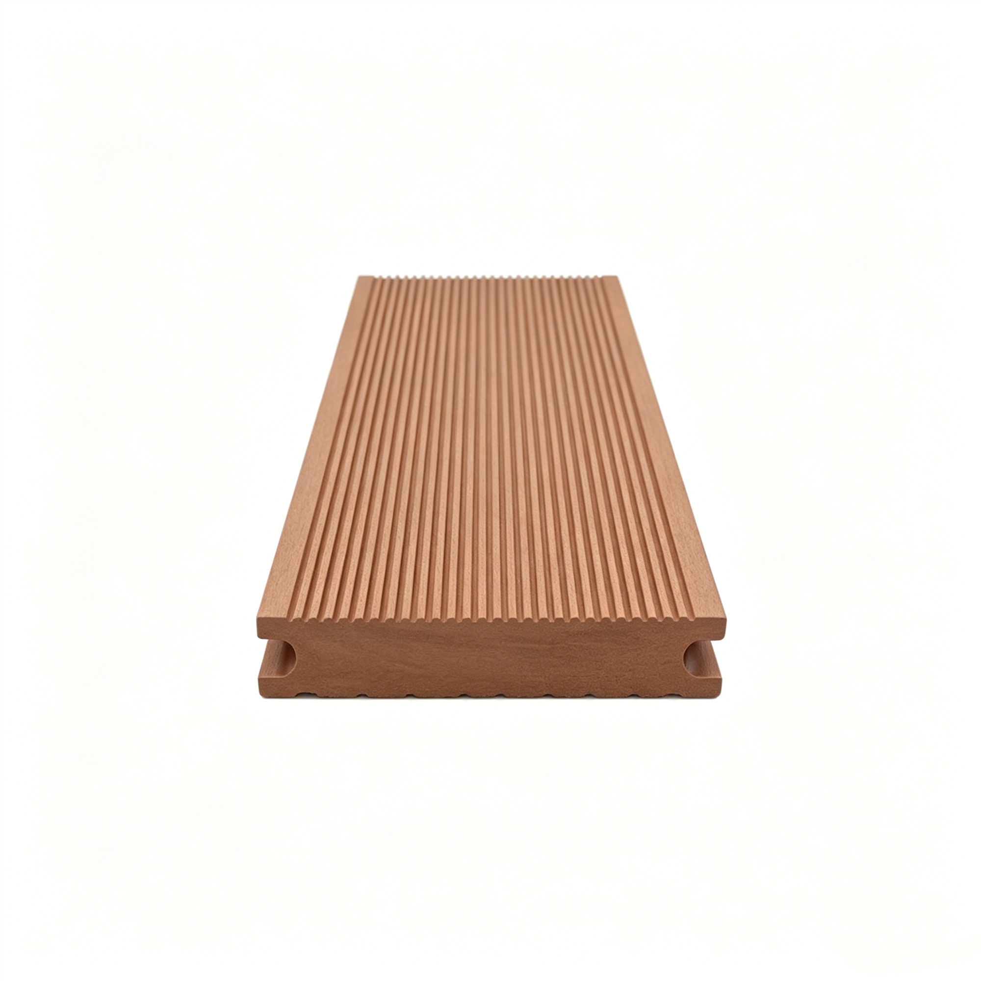 Solid WPC Decking 140x20mm Wood Plastic Composite Board Weather Resistant Long Life