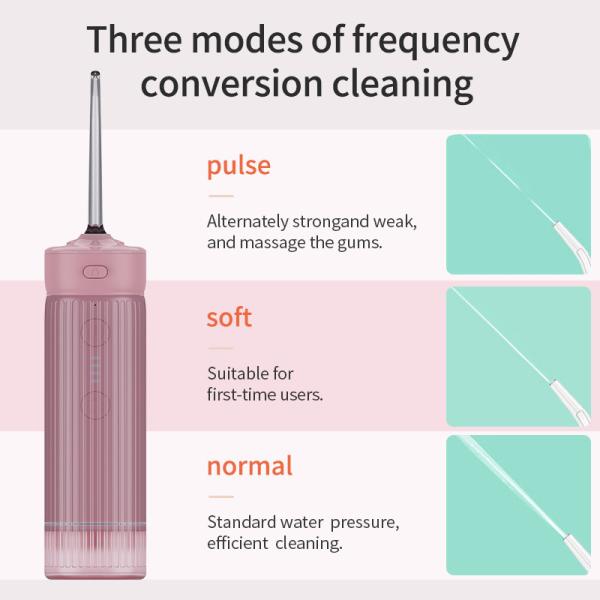 Rechargeable Smart Oral Irrigator IPX7 Water Resistant For Household